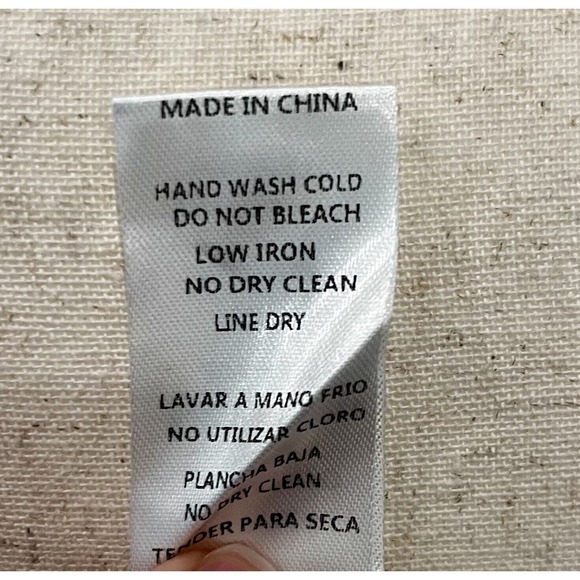 Mabel Cream Ivory Flowy Mid Calf Length Skirt Size Small Waist 26 - Picture 12 of 12